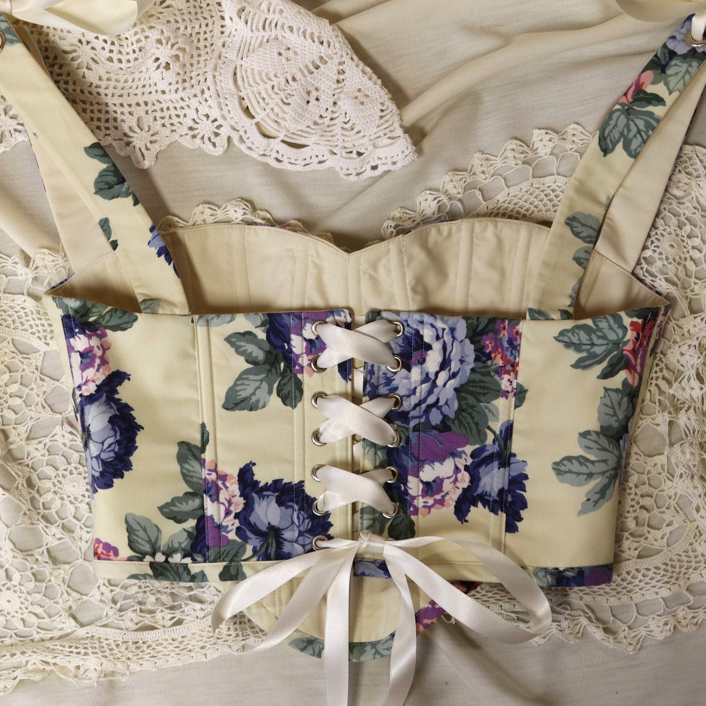 Le Corset Pivoine | Sur commande