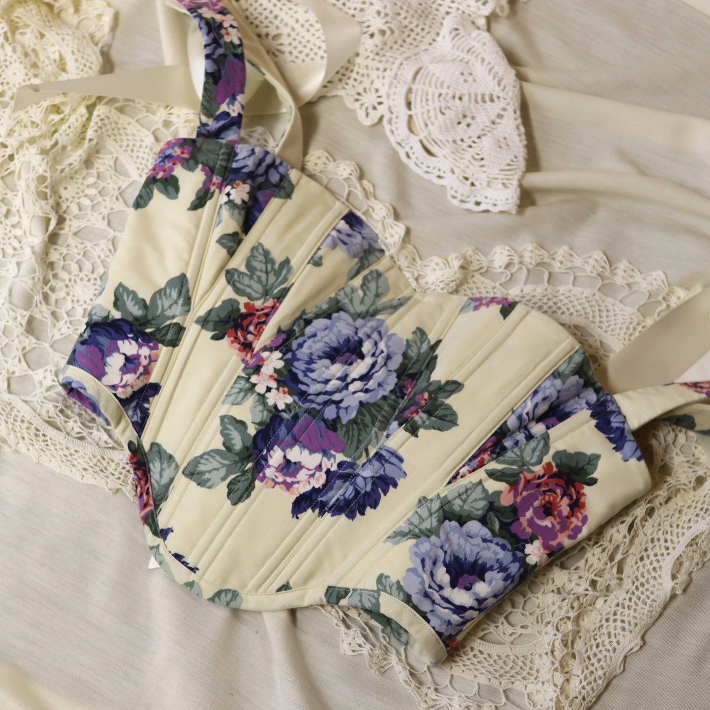 Le Corset Pivoine | Sur commande